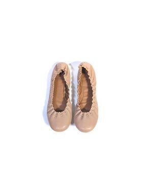See By Chloe Ballet Flats Jane Round Toe Ballet Flats Nude Calfskin Size 7.5